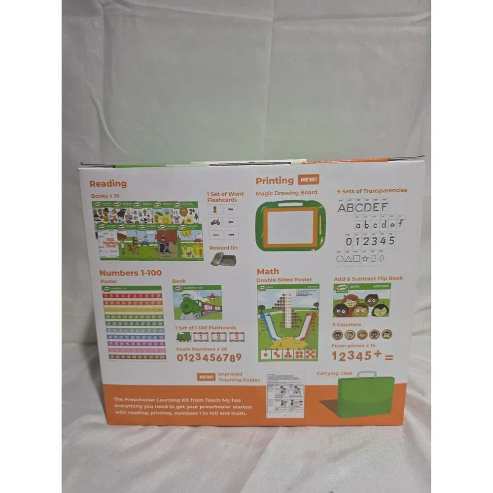 Teach My Preschooler Learning Kit - Sealed New